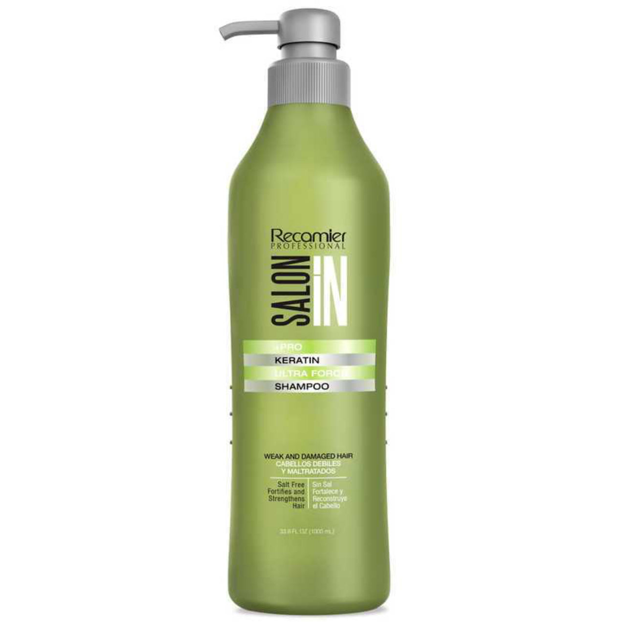Recamier Shampoo Keratin Ultra Force Salon In 1000 Ml