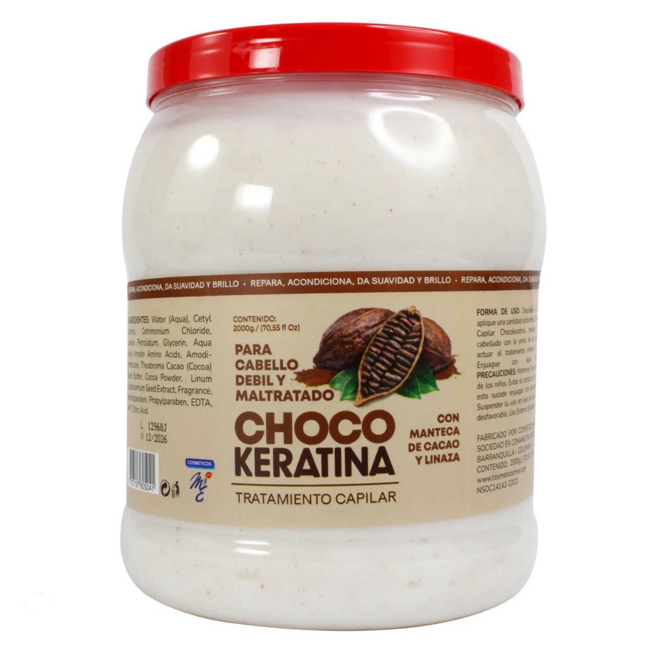 Mye tratamiento capilar chocokeratina en bombonera 2000g