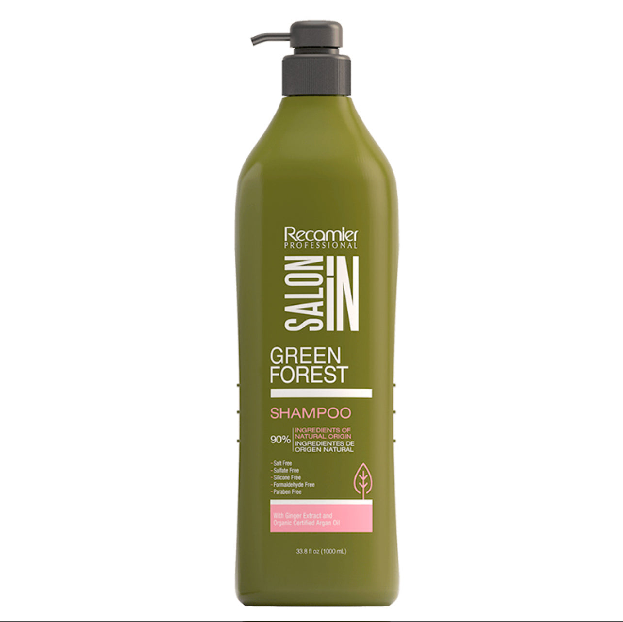 Recamier Shampoo Green Forest Salon In 1000 Ml