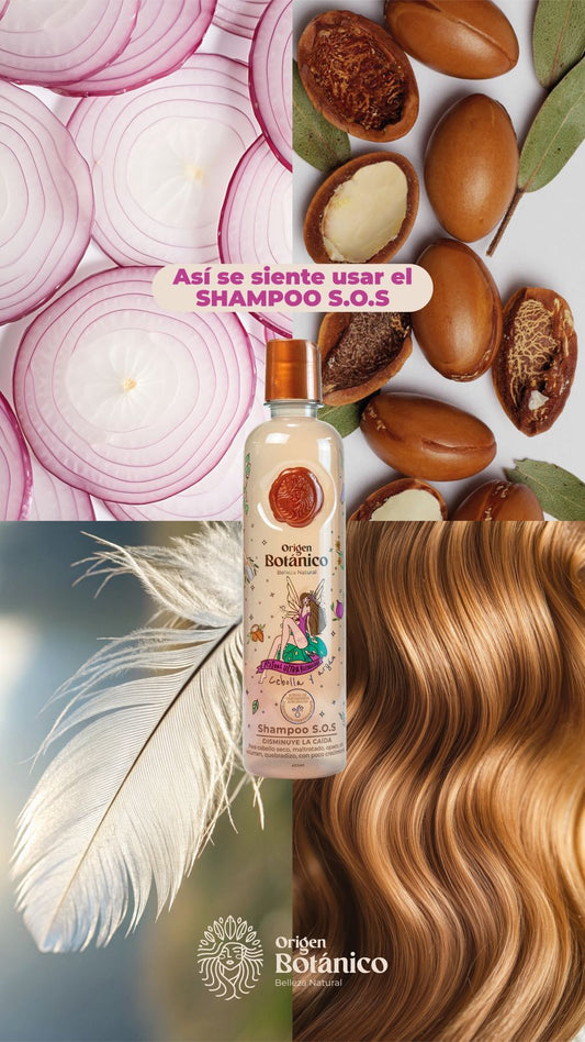 Shampoo SOS con cebolla y argan